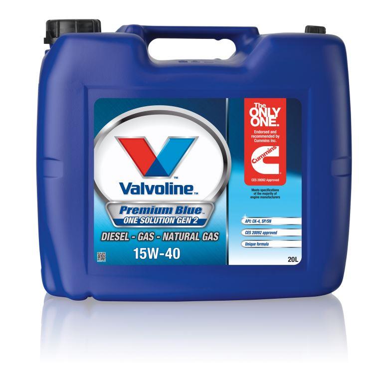 VALVOLINE PREMIUM BLUE GEN 2 ONE SOLUTION 15W-40