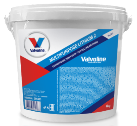 VALVOLINE MULTIPURPOSE COMPLEX RED 2